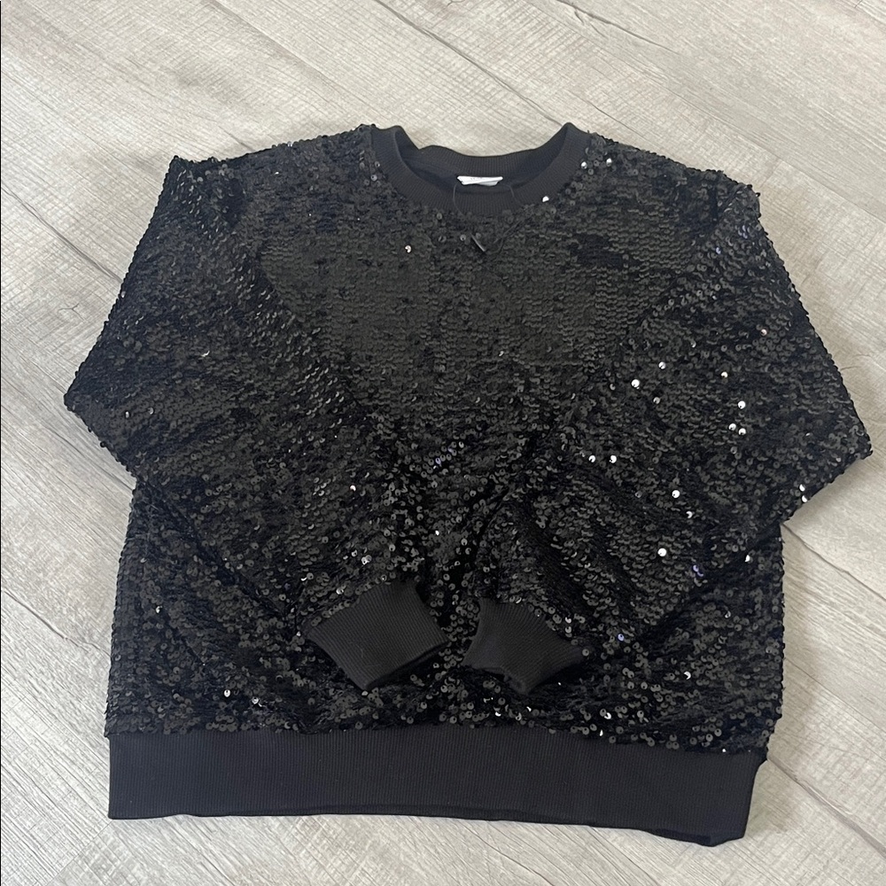 ✨Zara Sequin Sweatshirt✨